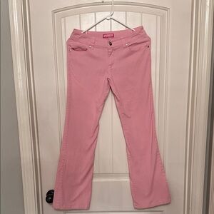 Elegant Pink Flare Jeans